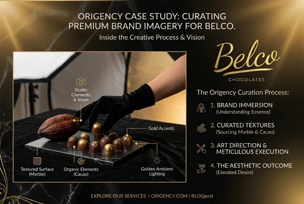 How Origency Curated a Premium Brand Shoot for Belco Chocolates